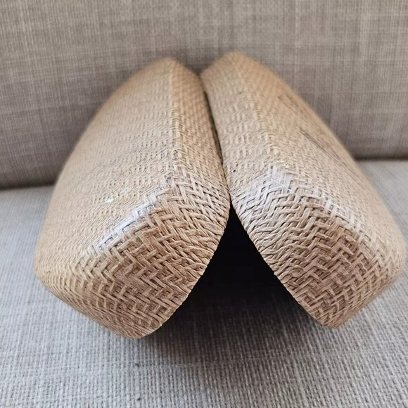 Maui Jim Sunglasses Case Tan Hard Case for Glasses Eye wear Case only - Picture 10 of 13